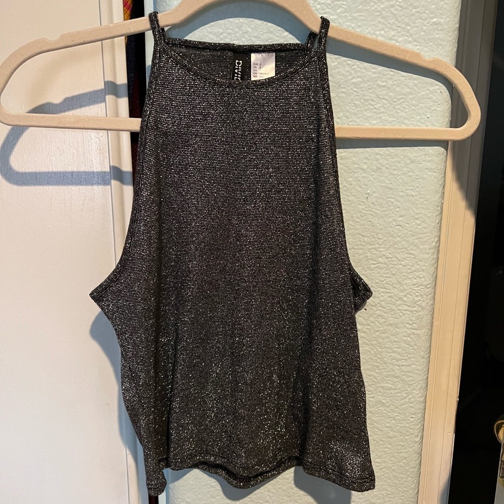 S NWOT H&M Glitter Top